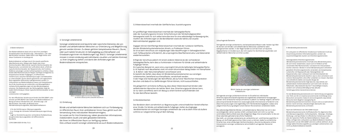 Bucheinblicke: 5 Seiten aus dem E-Book sind etwas übereinanderliegend dargestellt.